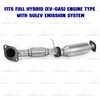2011-2015 Kia Optima 2.4L Front Pipe and Catalytic Converter Kit - EPA Approved - HYBRID / SULEV