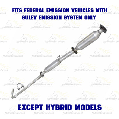 2011-2014 Hyundai Sonata 2.4L Catalytic w/ Intermediate Pipe & Resonator Exhaust Kit - EPA Approved