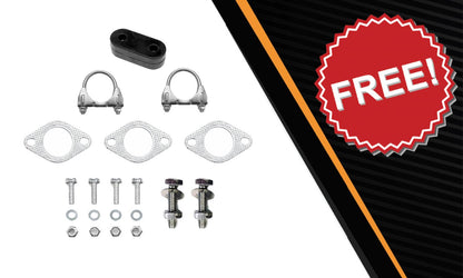 2011-2014 Hyundai Sonata 2.4L Catalytic w/ Intermediate Pipe & Resonator Exhaust Kit - EPA Approved