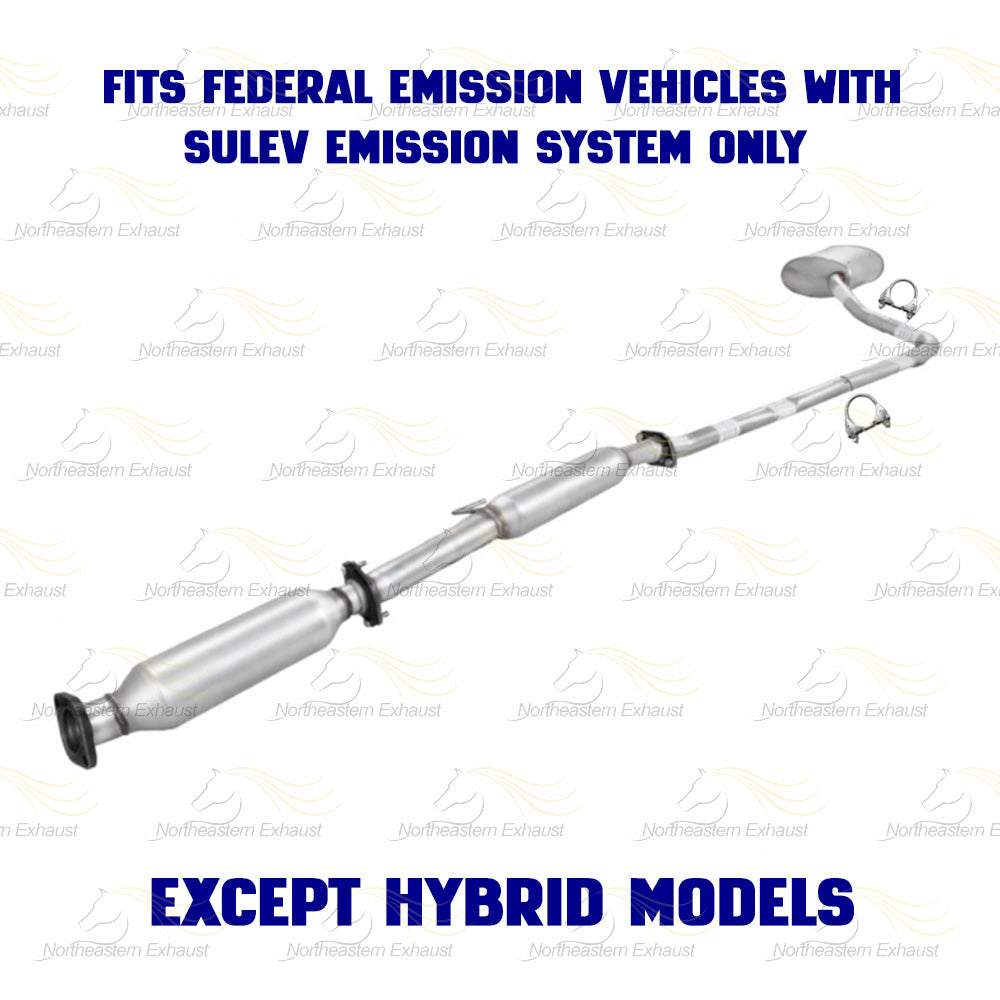 2011-2014 Hyundai Sonata 2.4L Catalytic Intermediate Pipe & Resonator w/ Muffler Kit - EPA Approved