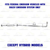 2011-2014 Hyundai Sonata 2.4L Intermediate Pipe & Resonator Pipe Exhaust Kit - Direct Fit