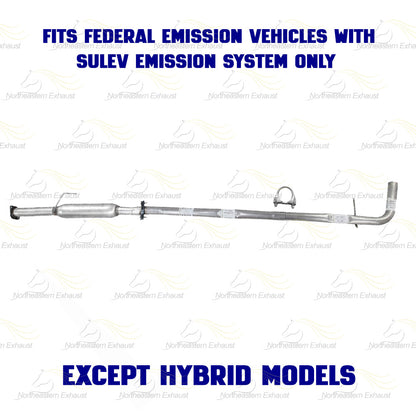 2011-2014 Hyundai Sonata 2.4L Intermediate Pipe & Resonator Pipe Exhaust Kit - Direct Fit