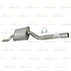 Stainless Steel Exhaust Resonator Pipe for 2012-2014 2.0L and 2011-2014 3.5L Ford Edge