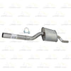 Stainless Steel Exhaust Resonator Pipe for 2012-2014 2.0L and 2011-2014 3.5L Ford Edge
