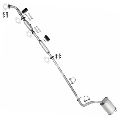 2011-2014 Hyundai Sonata 2.4L Exhaust Front Pipe Catalytic Intermediate Pipe Resonator Muffler