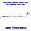 2011-2014 Hyundai Sonata 2.4L Exhaust Front Pipe Catalytic Intermediate Pipe Resonator Muffler