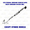 2011-2014 Hyundai Sonata 2.4L Exhaust Front Pipe Catalytic Intermediate Pipe Resonator Muffler