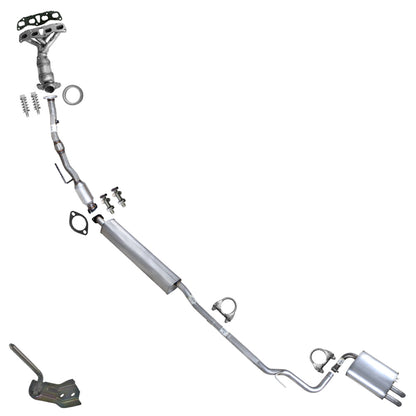 2002-2006 Nissan Altima 2.5L Stainless Steel Complete Exhaust System | Federal Emissions