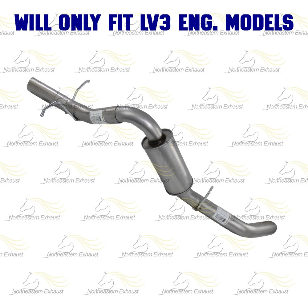 2014-2018 GMC Sierra 1500 4.3L Stainless Steel Exhaust Tail Pipe