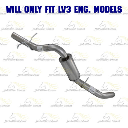 2014-2018 GMC Sierra 1500 4.3L Stainless Steel Exhaust Tail Pipe
