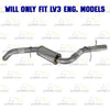 2014-2018 GMC Sierra 1500 4.3L Stainless Steel Exhaust Tail Pipe
