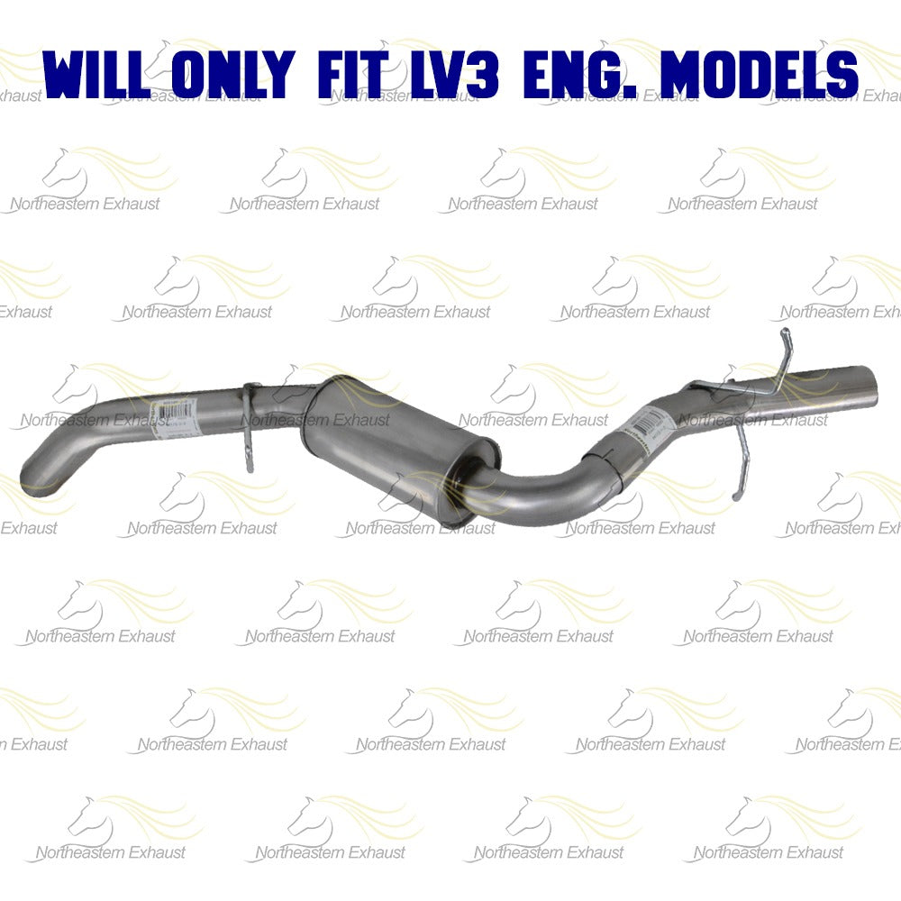 2014-2018 GMC Sierra 1500 4.3L Stainless Steel Exhaust Tail Pipe