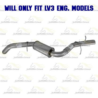 2014-2018 GMC Sierra 1500 4.3L Stainless Steel Exhaust Tail Pipe
