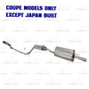2006-2011 Honda Civic 1.8L Coupe Complete Exhaust System Kit with Manifold Catalytic - Not for Japan model