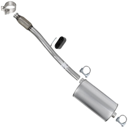 2014-2017 Chevy Silverado 1500 4.3L & 5.3L Stainless Steel Exhaust Pipe w/ Muffler Kit