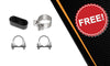 2014-2017 GMC Sierra 1500 4.3L & 5.3L Stainless Steel Exhaust Pipe w/ Muffler Kit