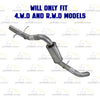 2014-2017 Chevy Silverado 1500 5.3L Stainless Steel Exhaust Tail Pipe | 4WD & RWD
