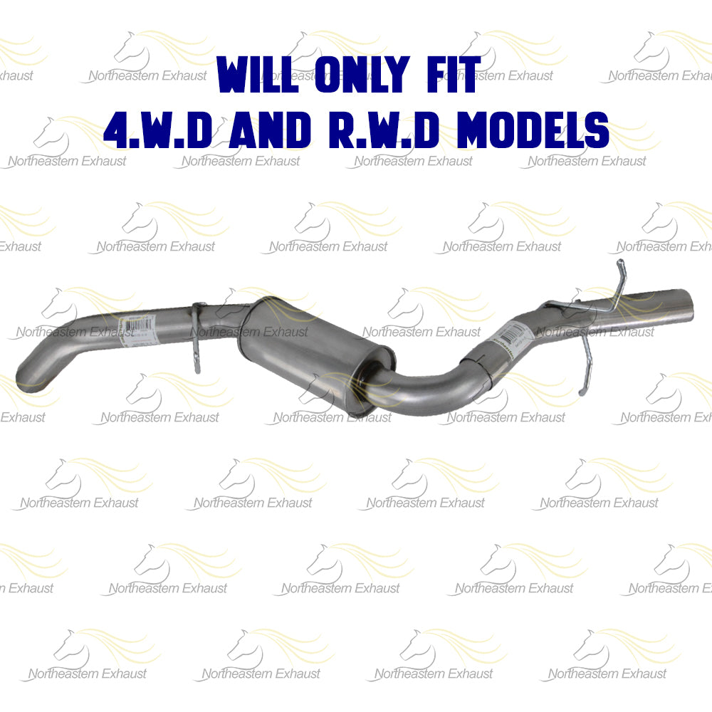 2014-2017 Chevy Silverado 1500 5.3L Stainless Steel Exhaust Tail Pipe | 4WD & RWD