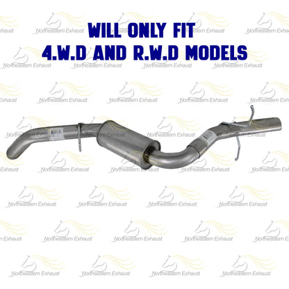 2014-2017 GMC Sierra 1500 5.3L 4WD/RWD Stainless Steel Exhaust Tail Pipe
