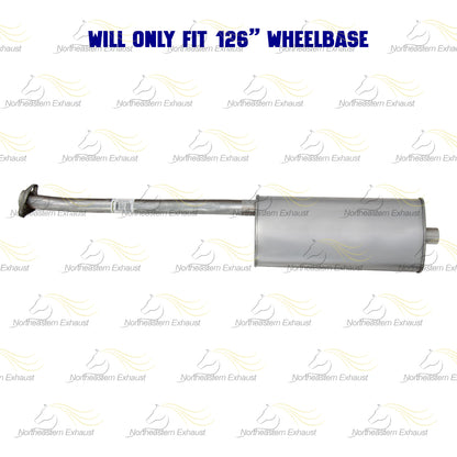 Stainless Exhaust Pipe Muffler Kit fits: 2001-2003 Ford Ranger 2.3L | 1998-2001 Ford Ranger 2.5L