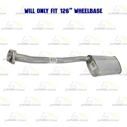 Stainless Steel Exhaust Pipe Muffler Kit fits: 1998-2000 Ford Ranger 3.0L | 1998-2000 Ford Ranger 4.0L
