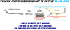Stainless Steel Muffler Tail Pipe Kit fits: 1998-2003 B3000 3.0L & B4000 4.0L