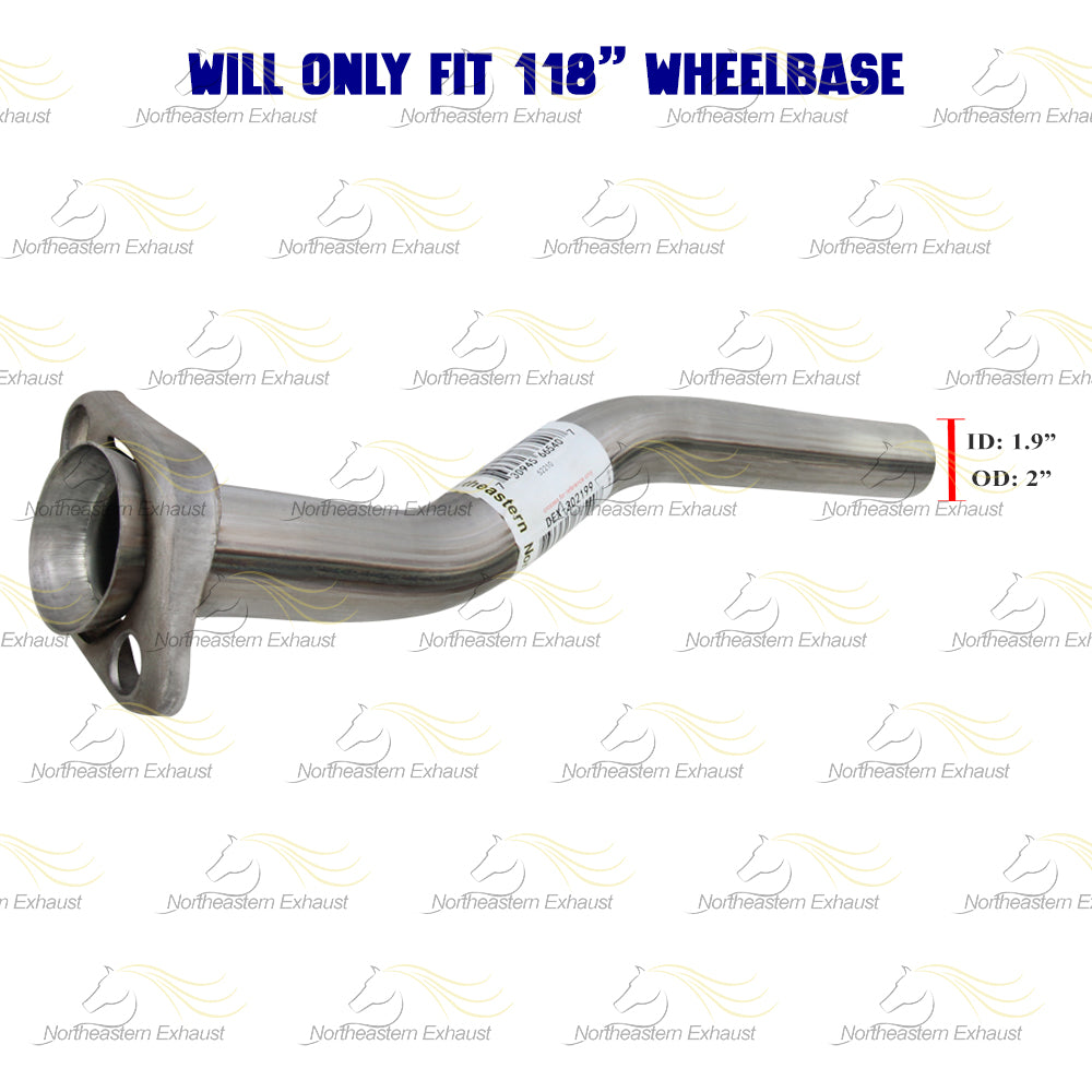 Exhaust Pipe for 2001-2003 Ford Ranger 2.3L | 1998-2001 Ford Ranger 2.5L