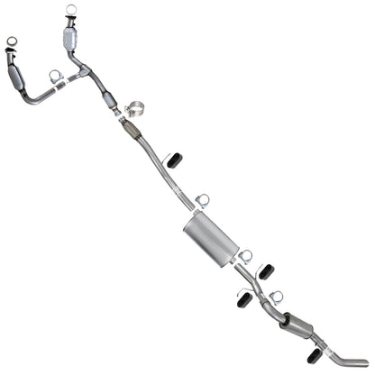 2014-2017 GMC Sierra 1500 4.3L & 5.3L Complete Exhaust System - EPA Approved