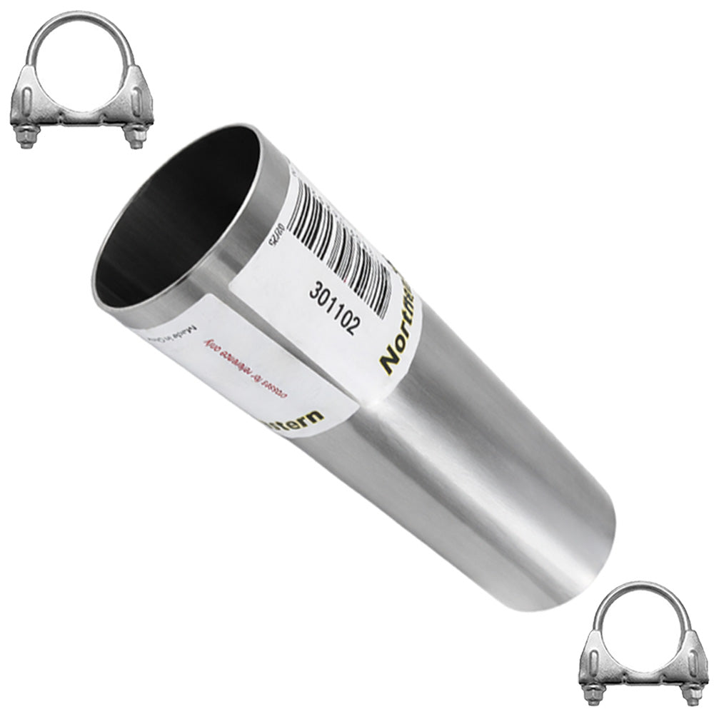2005-2008 F-150 4.2L and 2004-2008 F-150 4.6L 4WD Stainless Steel Exhaust Pipe 126" WB