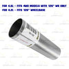 2005-2008 F-150 4.2L and 2004-2008 F-150 4.6L 4WD Stainless Steel Exhaust Pipe 126" WB