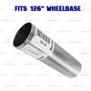 2004-2008 Ford F-150 5.4L Stainless Steel Exhaust Pipe | 126" WB