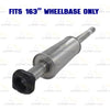 Stainless Steel Exhaust Resonator Pipe for Ford F-150 2011-2014 5.0L & 2013-2014 6.2L 163" WB