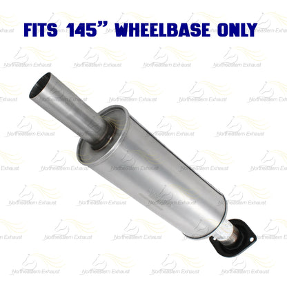 2011-2014 Ford F-150 3.5L/3.7L 145" WB Stainless Steel Exhaust Resonator Pipe