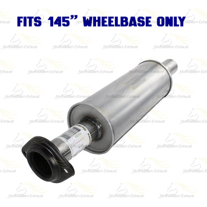 2011-2014 Ford F-150 3.5L/3.7L 145" WB Stainless Steel Exhaust Resonator Pipe