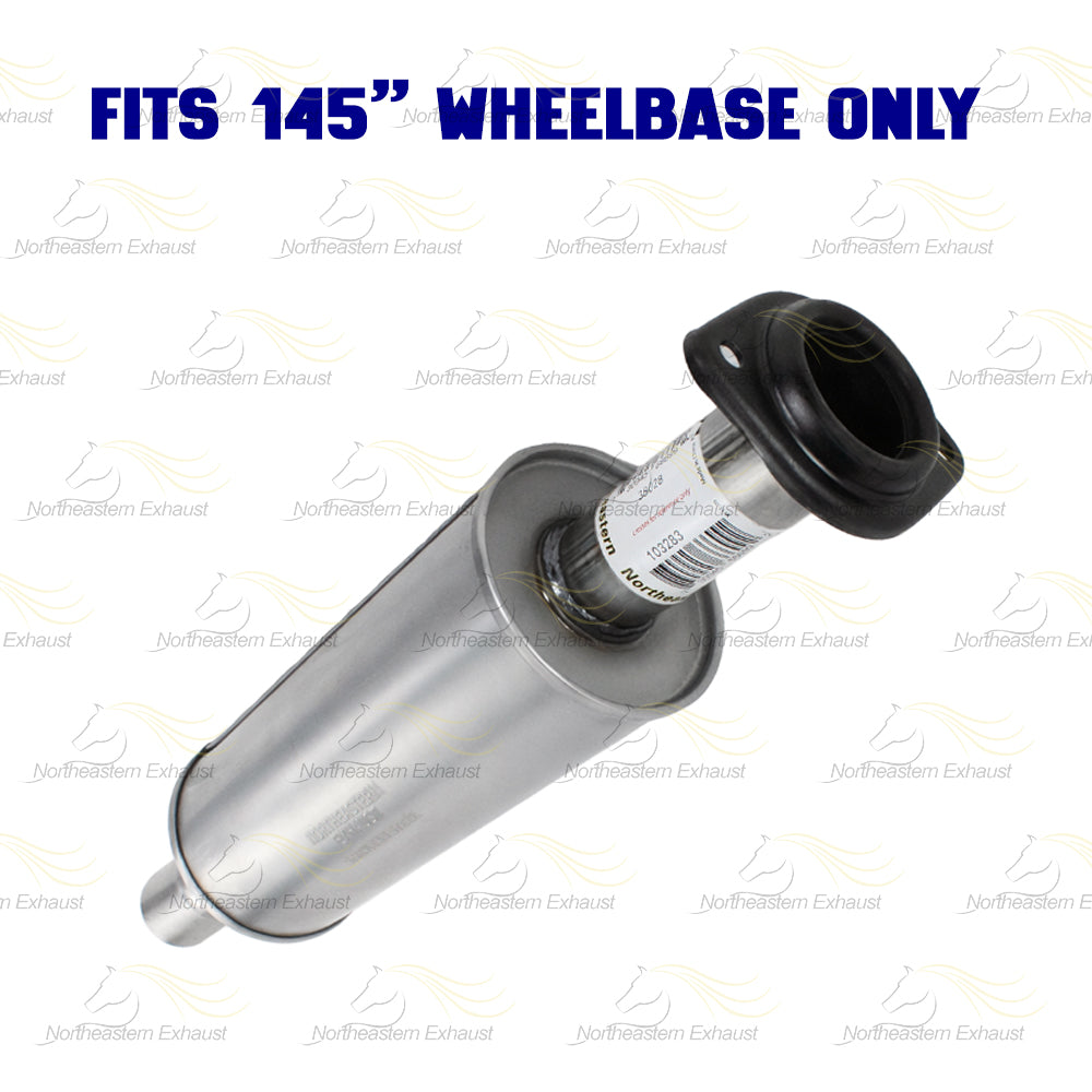 2011-2014 Ford F-150 3.5L/3.7L 145" WB Stainless Steel Exhaust Resonator Pipe