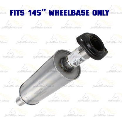 2011-2014 Ford F-150 3.5L/3.7L 145" WB Stainless Steel Exhaust Resonator Pipe