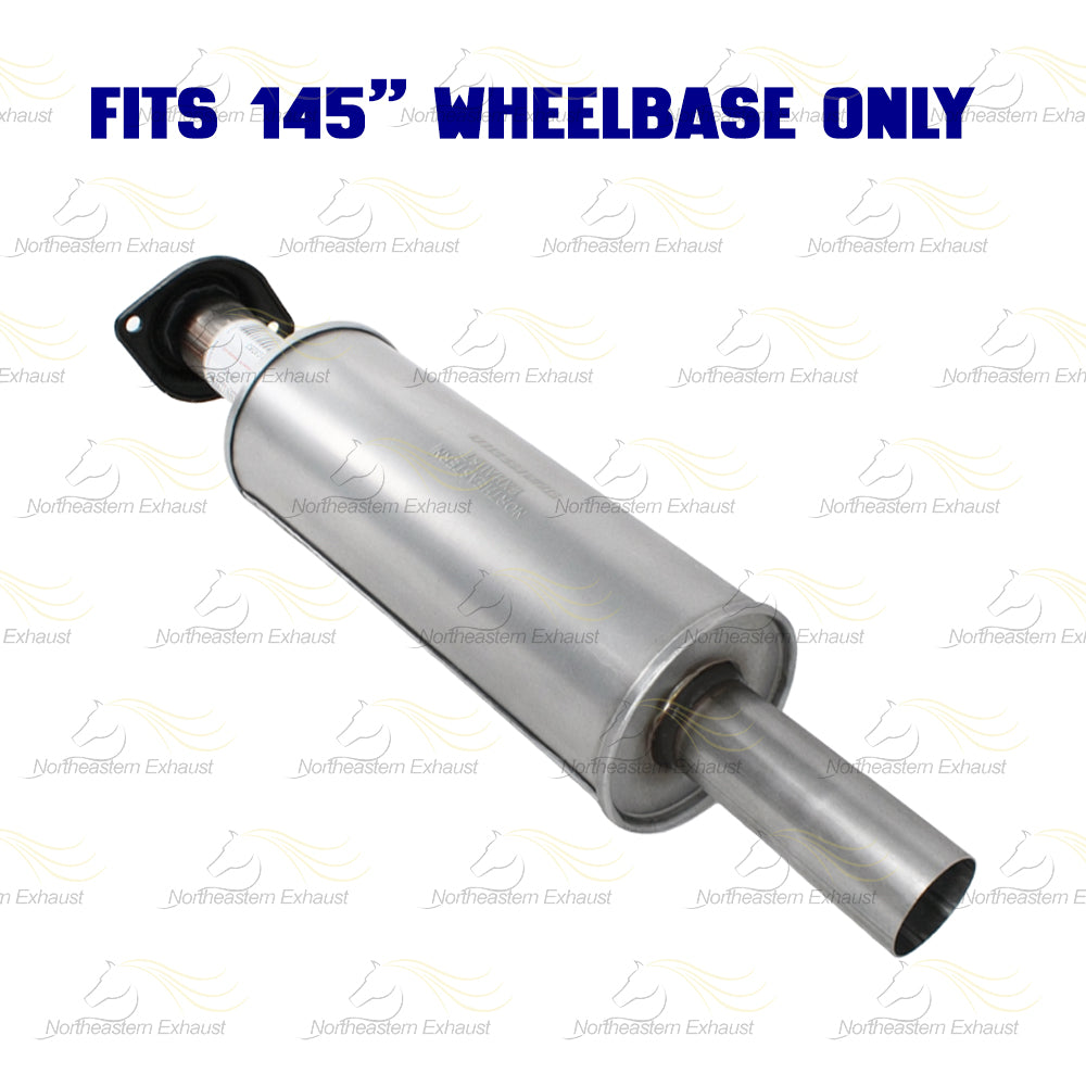 2011-2014 Ford F-150 5.0L/6.2L 145in WB Stainless Steel Exhaust Resonator Pipe