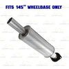2011-2014 Ford F-150 5.0L/6.2L 145in WB Stainless Steel Exhaust Resonator Pipe