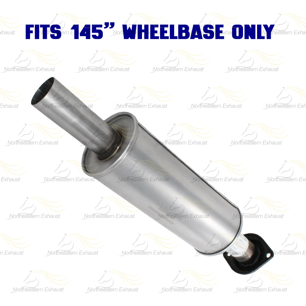 2011-2014 Ford F-150 5.0L/6.2L 145in WB Stainless Steel Exhaust Resonator Pipe