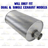 2019-2023 Chevy Silverado 1500 GMC Sierra 1500 5.3L Stainless Steel Exhaust Muffler