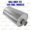 2014-2017 GMC Sierra 1500 4.3L Stainless Steel Exhaust Muffler