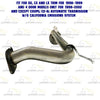 1998-2002 Honda Accord 2.3L Front Pipe, Resonator and Muffler Exhaust