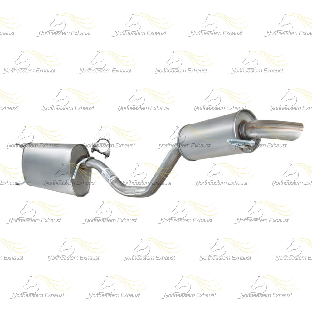 2014-2016 Toyota Highlander 3.5L Exhaust Muffler and Resonator Pipe