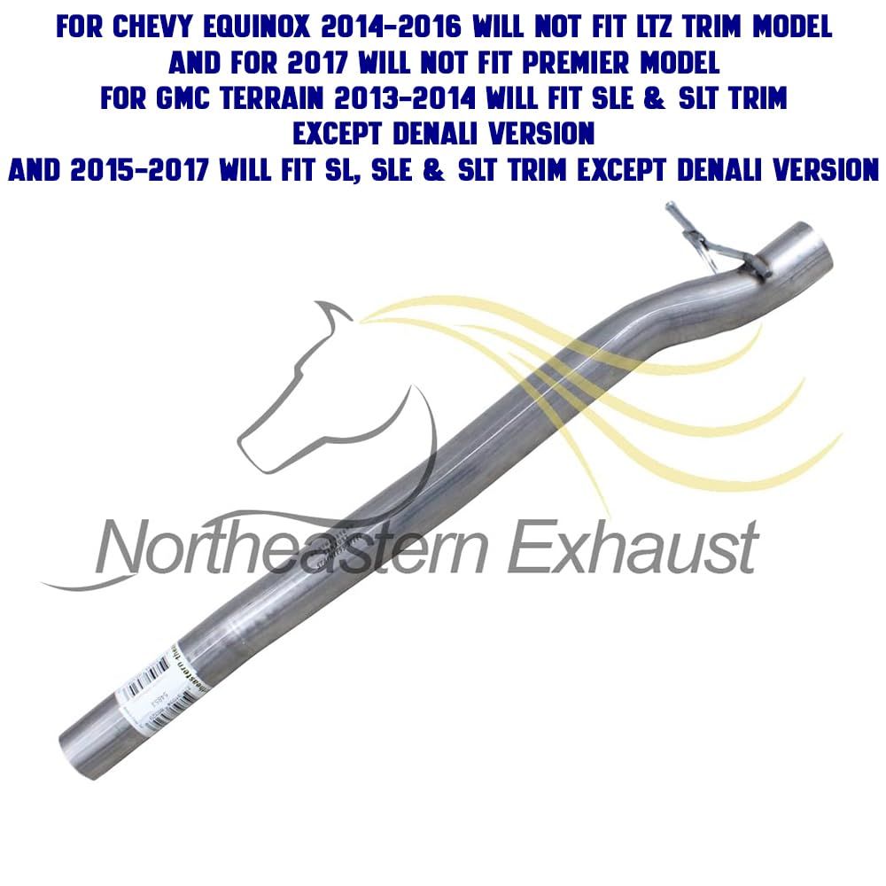 2010-2017 Chevrolet Equinox 2.4L and 2010-2017 GMC Terrain 2.4L Cat-back Exhaust System