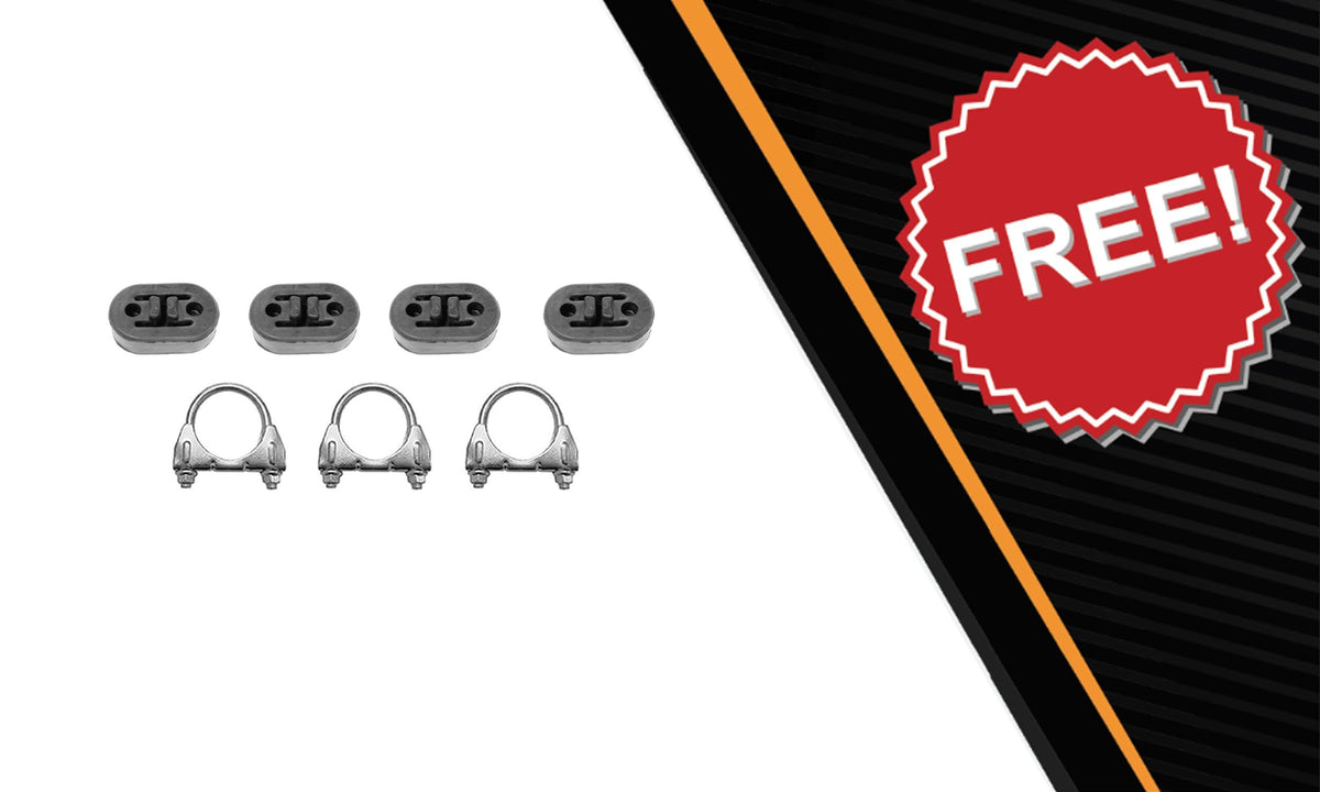2010-2017 Chevrolet Equinox 2.4L and 2010-2017 GMC Terrain 2.4L Cat-back Exhaust System