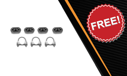 2010-2017 Chevrolet Equinox 2.4L and 2010-2017 GMC Terrain 2.4L Cat-back Exhaust System