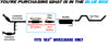 2011-2014 Ford F-150 3.5L Stainless Steel Exhaust Resonator & Flex Pipe Kit 163" WB