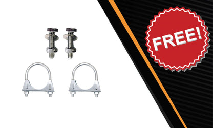 2011-2014 Ford F-150 3.5L Stainless Steel Exhaust Resonator & Flex Pipe Kit 163" WB