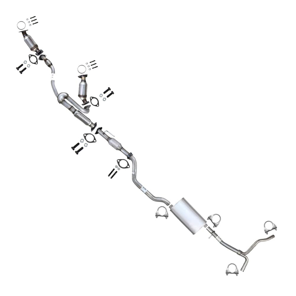 EPA Approved Catalytic & Exhaust Pipes System Kit fit 2009-2017 Chevy Traverse 3.6L