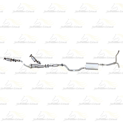 EPA Approved Catalytic & Exhaust Pipes System Kit fit 2009-2017 Chevy Traverse 3.6L